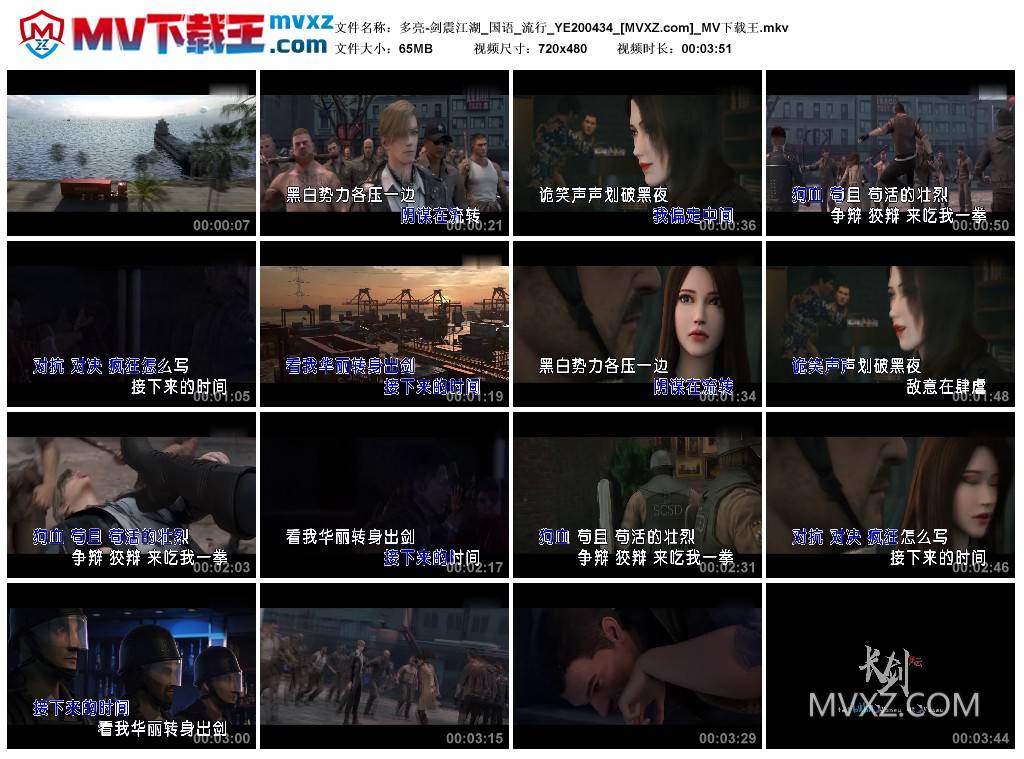 多亮-剑震江湖_国语_流行_YE200434